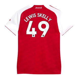 2025-2026 Arsenal Authentic Home Shirt (Womens) (Lewis Skelly 49)