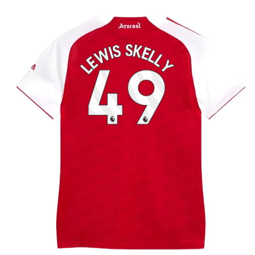 2025-2026 Arsenal Authentic Home Shirt (Womens) (Lewis Skelly 49)
