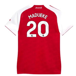 2025-2026 Arsenal Authentic Home Shirt (Womens) (Madueke 20)