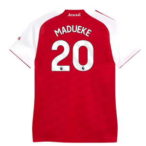 2025-2026 Arsenal Authentic Home Shirt (Womens) (Madueke 20)