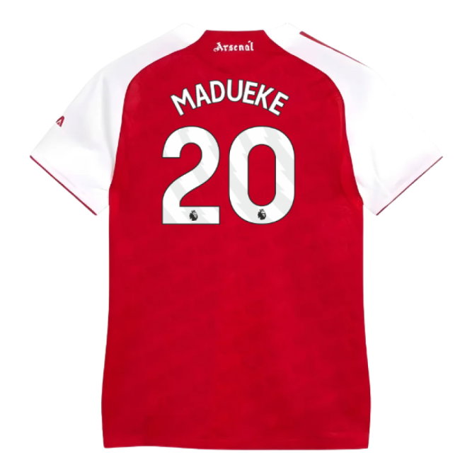 2025-2026 Arsenal Authentic Home Shirt (Womens) (Madueke 20)