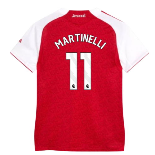 2025-2026 Arsenal Authentic Home Shirt (Womens) (Martinelli 11)