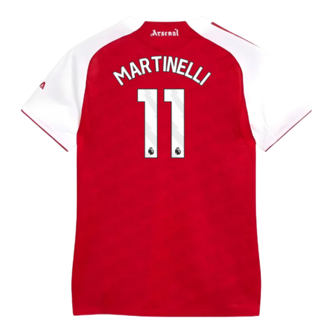 2025-2026 Arsenal Authentic Home Shirt (Womens) (Martinelli 11)