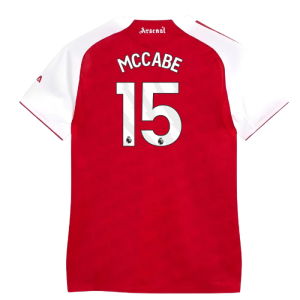 2025-2026 Arsenal Authentic Home Shirt (Womens) (McCabe 15)