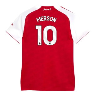 2025-2026 Arsenal Authentic Home Shirt (Womens) (Merson 10)