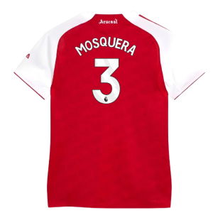 2025-2026 Arsenal Authentic Home Shirt (Womens) (Mosquera 3)