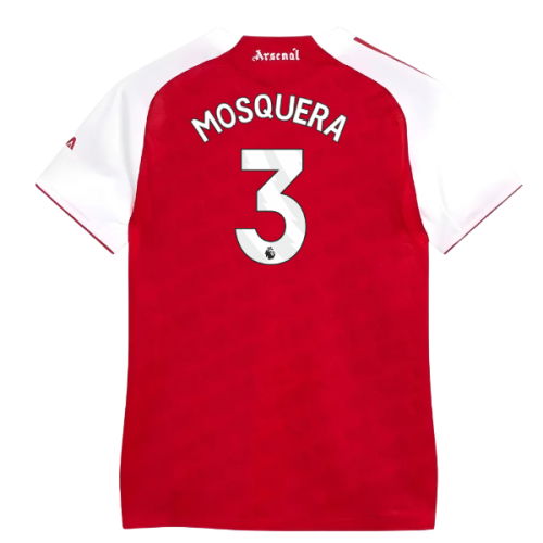 2025-2026 Arsenal Authentic Home Shirt (Womens) (Mosquera 3)