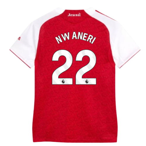 2025-2026 Arsenal Authentic Home Shirt (Womens) (Nwaneri 22)