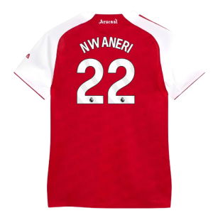 2025-2026 Arsenal Authentic Home Shirt (Womens) (Nwaneri 22)