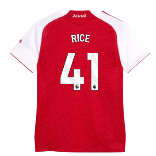 2025-2026 Arsenal Authentic Home Shirt (Womens) (Rice 41)