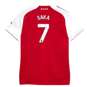 2025-2026 Arsenal Authentic Home Shirt (Womens) (Saka 7)
