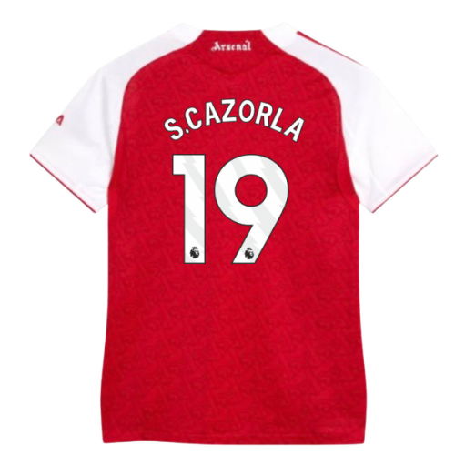 2025-2026 Arsenal Authentic Home Shirt (Womens) (S.Cazorla 19)