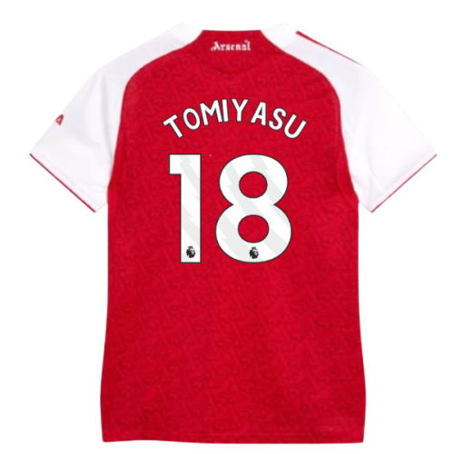 2025-2026 Arsenal Authentic Home Shirt (Womens) (Tomiyasu 18)