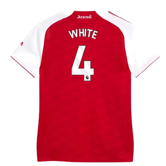2025-2026 Arsenal Authentic Home Shirt (Womens) (White 4)