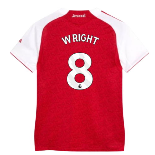 2025-2026 Arsenal Authentic Home Shirt (Womens) (Wright 8)