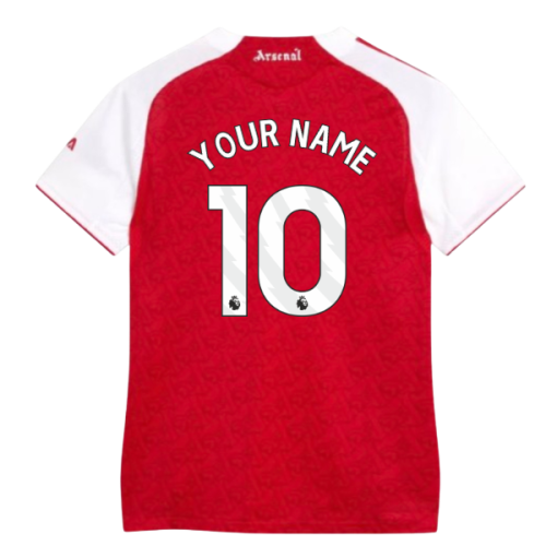 2025-2026 Arsenal Authentic Home Shirt (Womens) (Your Name)