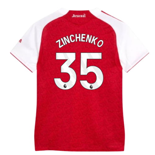 2025-2026 Arsenal Authentic Home Shirt (Womens) (Zinchenko 35)