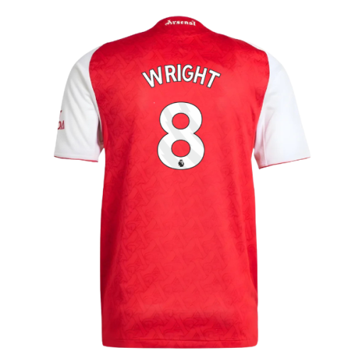 2025-2026 Arsenal Authentic Home Shirt (Wright 8)