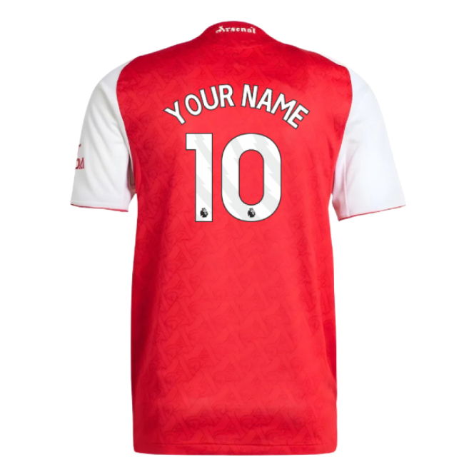 2025-2026 Arsenal Authentic Home Shirt (Your Name)