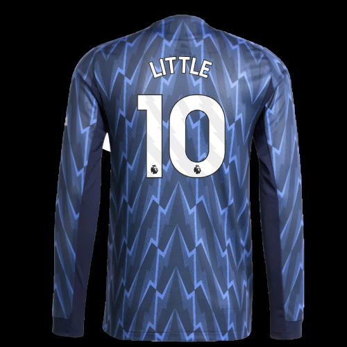 2025-2026 Arsenal Authentic Long Sleeve Away Shirt (Little 10)