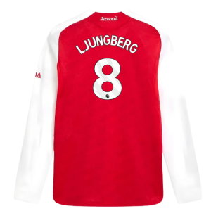 2025-2026 Arsenal Authentic Long Sleeve Home Shirt (Ljungberg 8)
