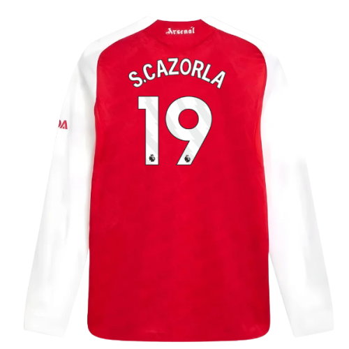 2025-2026 Arsenal Authentic Long Sleeve Home Shirt (S.Cazorla 19) 2025-2026 Arsenal Authentic Long Sleeve Home Shirt (S.Cazorla 19)