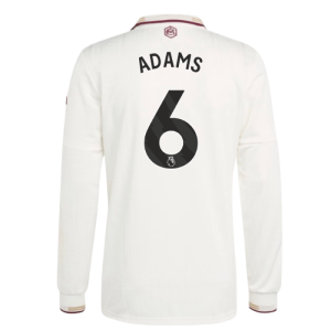 2025-2026 Arsenal Authentic Long Sleeve Third Shirt (Adams 6)