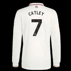 2025-2026 Arsenal Authentic Long Sleeve Third Shirt (Catley 7)