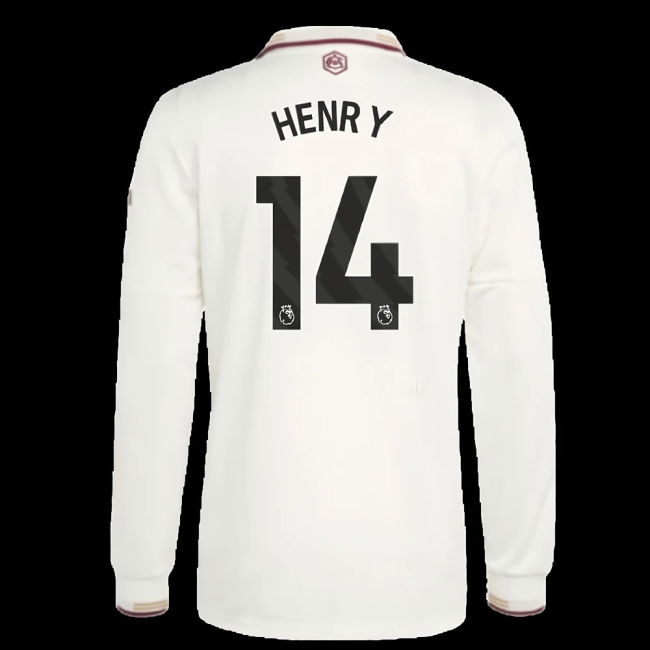 2025-2026 Arsenal Authentic Long Sleeve Third Shirt (Henry 14)