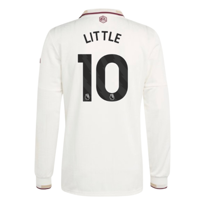 2025-2026 Arsenal Authentic Long Sleeve Third Shirt (Little 10)