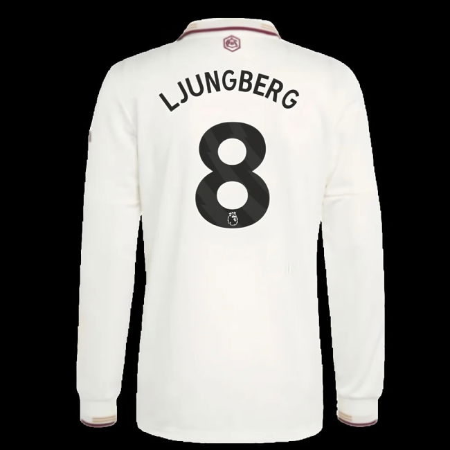 2025-2026 Arsenal Authentic Long Sleeve Third Shirt (Ljungberg 8)