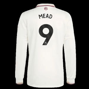 2025-2026 Arsenal Authentic Long Sleeve Third Shirt (Mead 9)