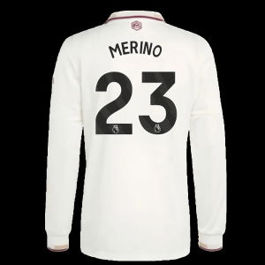 2025-2026 Arsenal Authentic Long Sleeve Third Shirt (Merino 23)