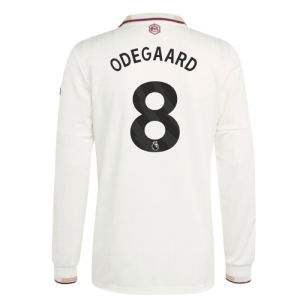 2025-2026 Arsenal Authentic Long Sleeve Third Shirt (Odegaard 8)
