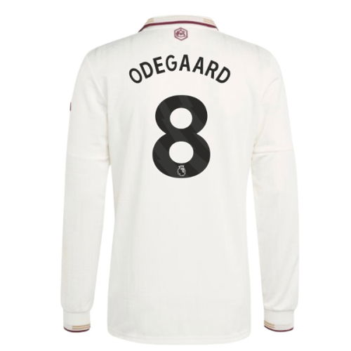 2025-2026 Arsenal Authentic Long Sleeve Third Shirt (Odegaard 8)