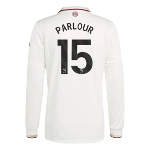 2025-2026 Arsenal Authentic Long Sleeve Third Shirt (Parlour 15)