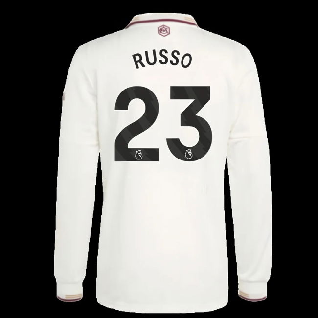 2025-2026 Arsenal Authentic Long Sleeve Third Shirt (Russo 23)