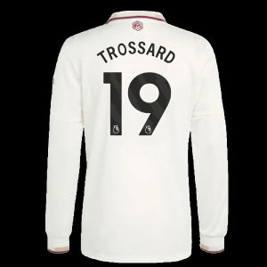 2025-2026 Arsenal Authentic Long Sleeve Third Shirt (Trossard 19)