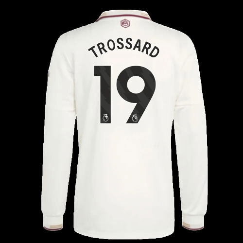 2025-2026 Arsenal Authentic Long Sleeve Third Shirt (Trossard 19)