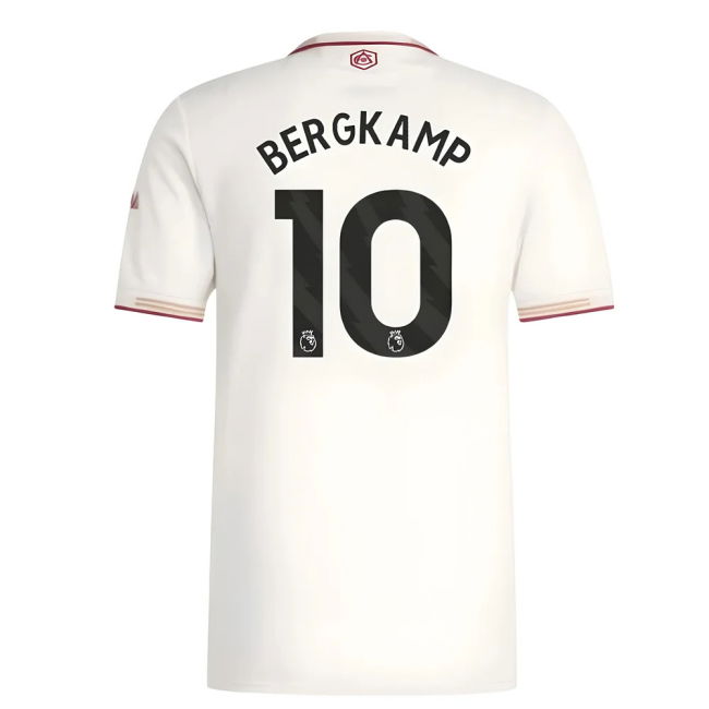 2025-2026 Arsenal Authentic Third Shirt (Bergkamp 10)