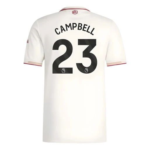 2025-2026 Arsenal Authentic Third Shirt (Campbell 23)