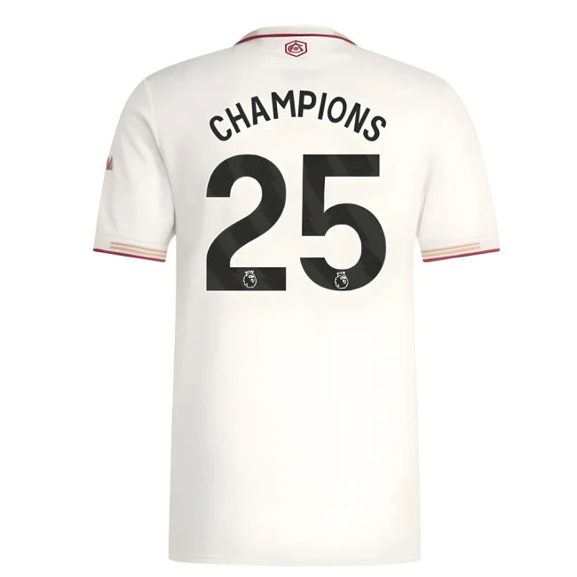 2025-2026 Arsenal Authentic Third Shirt (Champions 25)
