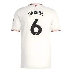 2025-2026 Arsenal Authentic Third Shirt (Gabriel 6)