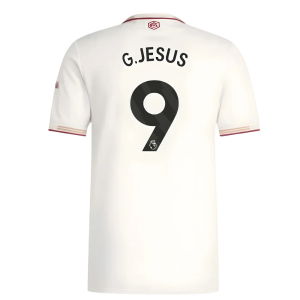 2025-2026 Arsenal Authentic Third Shirt (G.Jesus 9)