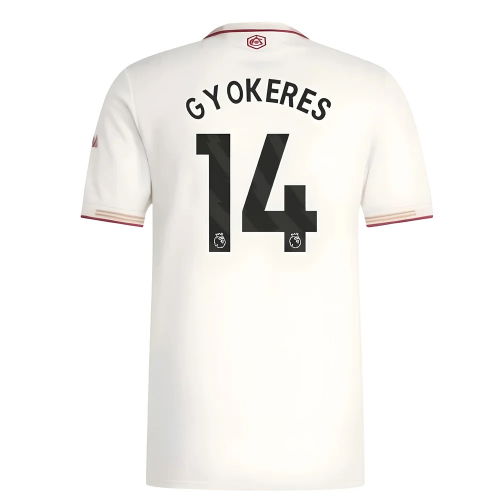 2025-2026 Arsenal Authentic Third Shirt (Gyokeres 14)