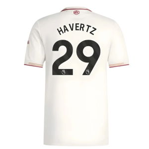 2025-2026 Arsenal Authentic Third Shirt (Havertz 29)