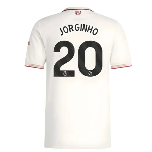 2025-2026 Arsenal Authentic Third Shirt (Jorginho 20)