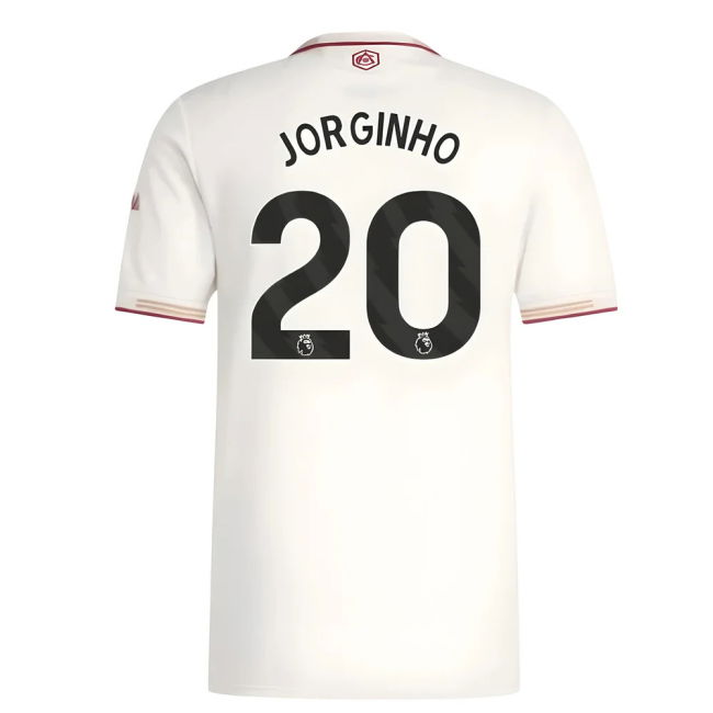 2025-2026 Arsenal Authentic Third Shirt (Jorginho 20)