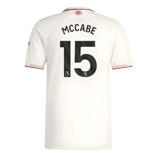 2025-2026 Arsenal Authentic Third Shirt (McCabe 15)