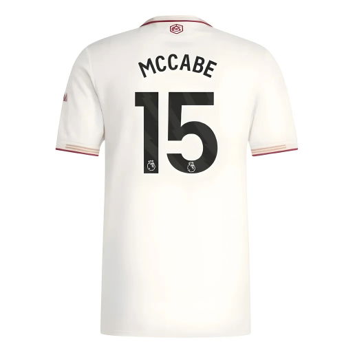 2025-2026 Arsenal Authentic Third Shirt (McCabe 15)